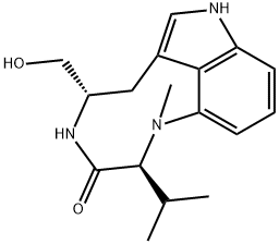 (-)-Indolactam V Structure